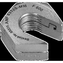 Schnellsp.mutter o. Bund 6332S-M16