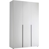 MID.YOU Pol Power Kleiderschrank Marlu 135 x 210 cm Dekor Weiß