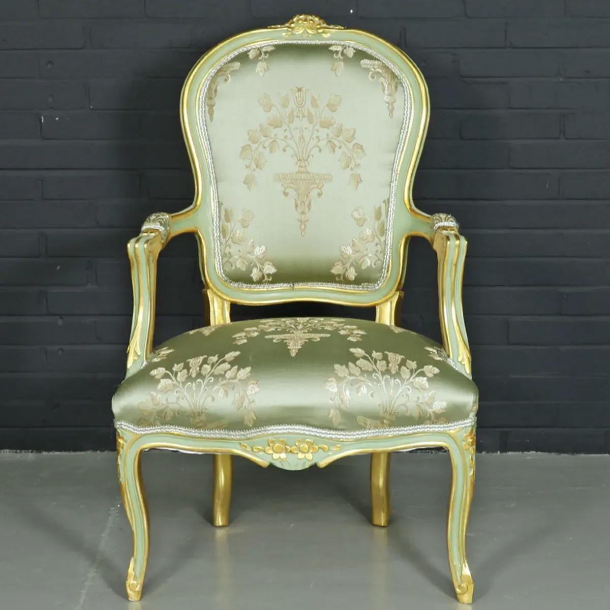 Casa Padrino Barock Salon Stuhl 