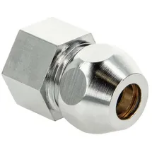 tecuro Gerade Quetschverschraubung Ø 10 mm x G 1/2 Zoll IG