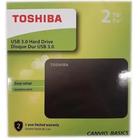 Toshiba Canvio Basics 2 TB USB 3.2