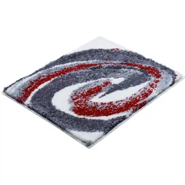 colani 42 60 x 100 cm grau/rot