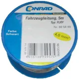 Conrad Components 605889 Fahrzeugleitung FLRY-B 1 x 4 mm2 Schwarz 5 m