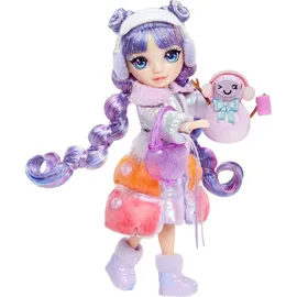 MGA Entertainment Rainbow High Winter Wonderland Doll- Purple