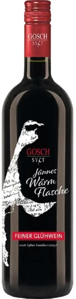 Gosch Jünnes Wärmflasche Roter Glühwein süß 0,75 l