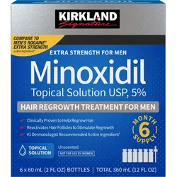 5% Minoxidil-Lösung für Männer (6 Monatsvorrat)