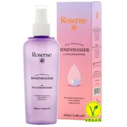 Rosense Rosenwasser mit Hyaluronsäure Spray 200 ml