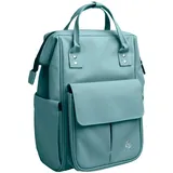 Exacompta Rucksack, 2 Tragegriffe, PU, 25x38x20 cm Exactive® - Frostblau
