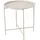 Boltze Tabletttisch/Beistelltisch aus Metall schlicht beige 46 cm von Boltze