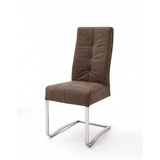 MCA Furniture Esszimmerstuhl Salva (2er-Set) mit Tonnentaschenfederkern, belastbar bis max. 120 kg,