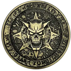 Random King Dice Set - Devil Deal - Sunset Brass