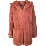 URBAN CLASSICS Teddy Mantel Dark Rose XL