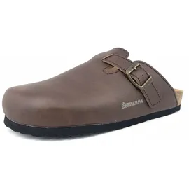 Dr. Brinkmann Herren Pantoletten Clogs Braun 41