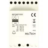 Reltech Reltech, Sicherheitstransformator RST2PTCED, 4-8-12-24V/2-2-2-1A