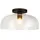 alora mood Sylvia Deckenleuchte schwarz ALM-SYLVIA-SF-BK-CL