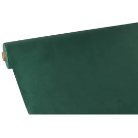 Papstar STARPAK Tischdecke soft selection dunkelgrün 90,0 cm x 40,0 m
