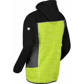 Regatta Strickjacke mit Kapuze Schwarz / Grün S