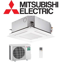 Mitsubishi Electric Deckenkassette Set 2,5 kW inkl. Paneel & IR-Fernbedienung | SLZ-M25FA + SUZ-M25V