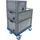 Surplus Lagerbox Kunststoff 60 x 40 x 12 cm grau