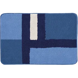KLEINE WOLKE Badteppich Ariana Royalblau 50 x 60 cm