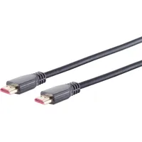 S/CONN maximum connectivity® Ultra HDMI Kabel, 8K, ABS, schwarz,