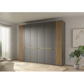 Musterring »Isabelle« Lamellen in Eiche, Griffe in schwarz, verschiedene Größen und Farben grau