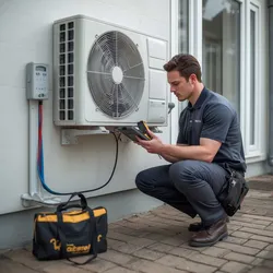 Inbetriebnahme Single Split Klimaanlage Carrier/Viessmann, komplett mit kältetechnischer Inbetriebnahme