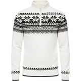 Brandit Textil Troyer Norweger Pullover Weiß M