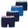 Puma Boxershorts Everyday Multi Logo 4er Pack Blau / Mehrfarbig M