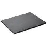 Gastro Spirit Servierplatte Schieferplatte 40 x 30 x 0,5 cm, schwarz, Schiefer, (Set, 4-tlg., 4er Set Naturschieferplatten), Dekoanwendungen schwarz