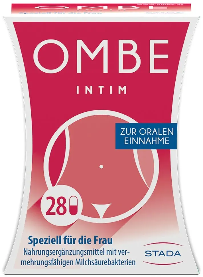 Ombe Intim Kapseln, Gesunderhaltung der Vaginalflora, auch als Begleittherapie Kapseln 28 St 28 St Kapseln