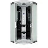 AcquaVapore Dampfdusche Duschtempel Sauna Dusche Duschkabine D46-23M2 100x100 cm ohne 2k Scheiben Versiegelung
