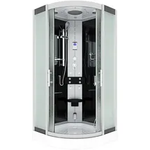 AcquaVapore Dampfdusche Duschtempel Sauna Dusche Duschkabine D46-23M2 100x100 cm ohne 2k Scheiben Versiegelung