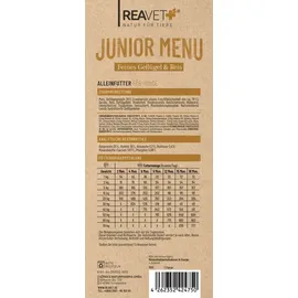 görges naturpharma gmbh Junior Menü Geflügel & Reis 1 kg