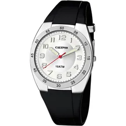 Calypso K5753/4 Herren-Armbanduhr Schwarz/Silberfarben