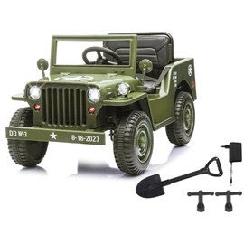 Jamara Ride-on Jeep Willys MB Army grün (461815)