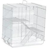 FytStycale Vogelkäfig Aus Metall mit Herausnehmbarer Bodenwanne für Sittiche, Kleine Conures Und Wellensittiche