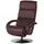 Hukla Relaxsessel Florian Leder 73 x 115 x 91 cm Rot elektrisch