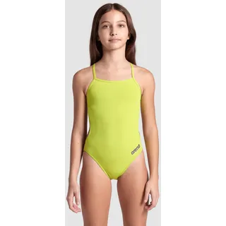 Team Badeanzug Mädchen Challenge Einfarbig - Soft Green - 116
