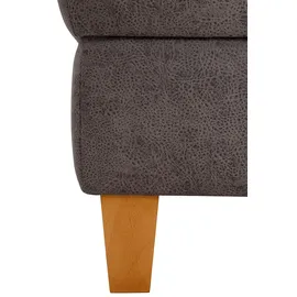 Home Affaire Polsterhocker Palmera 58 x 48 x 58 cm Grau