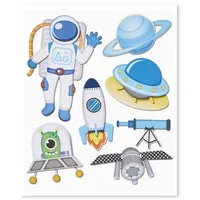 HobbyFun 3D Sticker XXL Raumfahrt