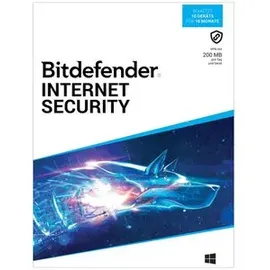 BitDefender Internet Security 2025 ESD 10 Geräte 1,5 Jahre DE Win