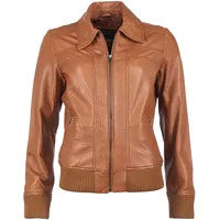 Blouson JCC "2999101-2" Gr. XXL, braun (cognac) Damen Jacken Übergangsjacken