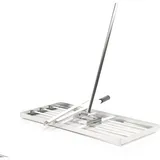 Wiltec Rasenrakel mit Stiel