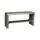 Massivmoebel24 Schuhbank Akazie 81 x 30 x 40 cm grau lackiert / grau