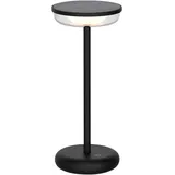 enovalite Außenleuchte Aluminium Edelstahl 27,0 cm inkl. Akku und Solar schwarz