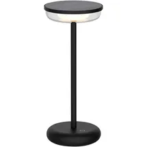 enovalite Außenleuchte Aluminium Edelstahl 27,0 cm inkl. Akku und Solar schwarz