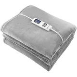 TrueLife HeatBlanket 1813 Heizdecke 130 x 180 cm Grau