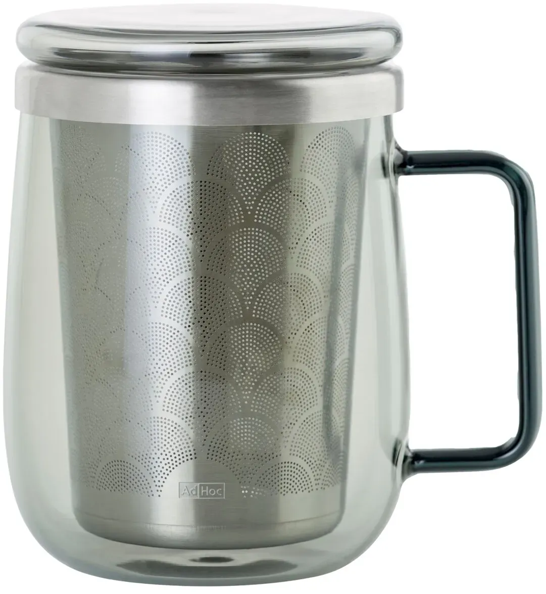 Ad Hoc Teeglas YUNA - B/H/T ca. 12.50x10.50x7.00