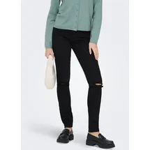 Only Skinny-fit-Jeans "ONLSUMI MID WAIST KNEE DES SK DNM BOX", Damen, Gr.